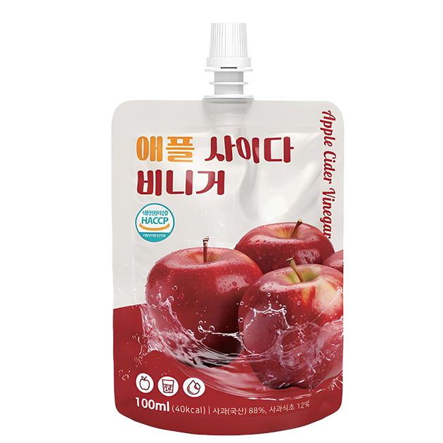 韓國千年味人 蘋果醋飲(100ml/包) 12入組◉90A011